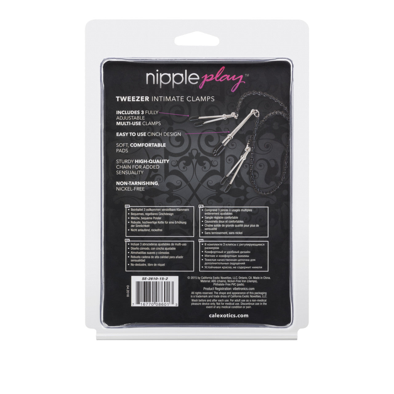 Nipple Play Tweezer Intimate Clamps