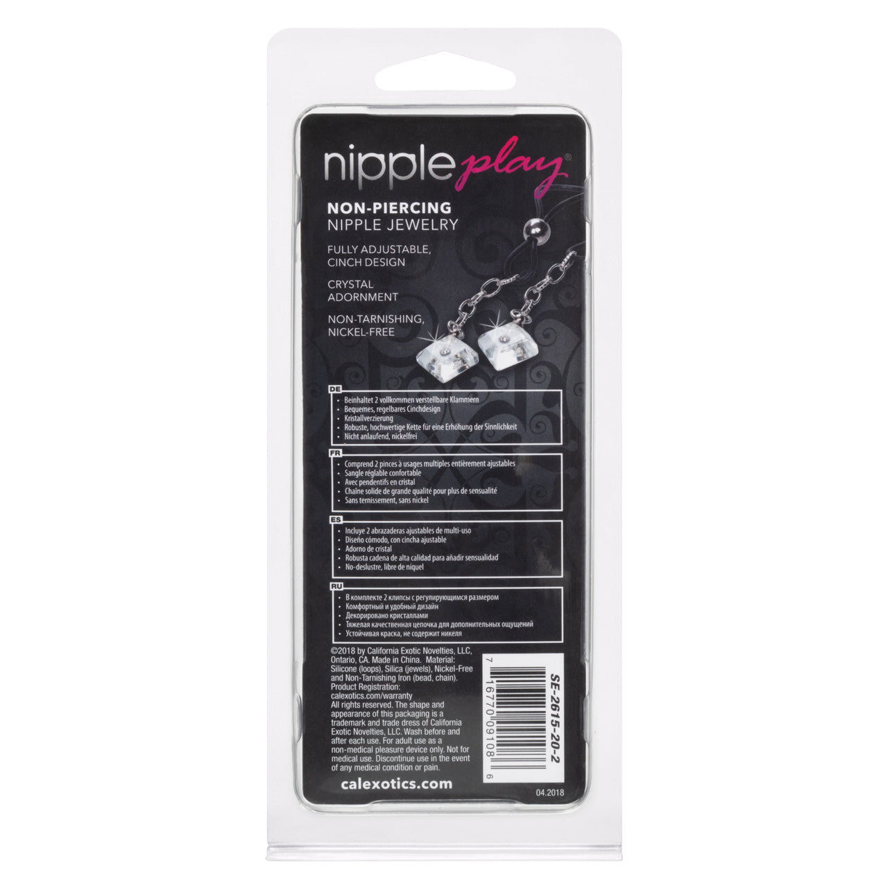 Nipple Play Non Piercing Nipple Jewelry Crystal Gem