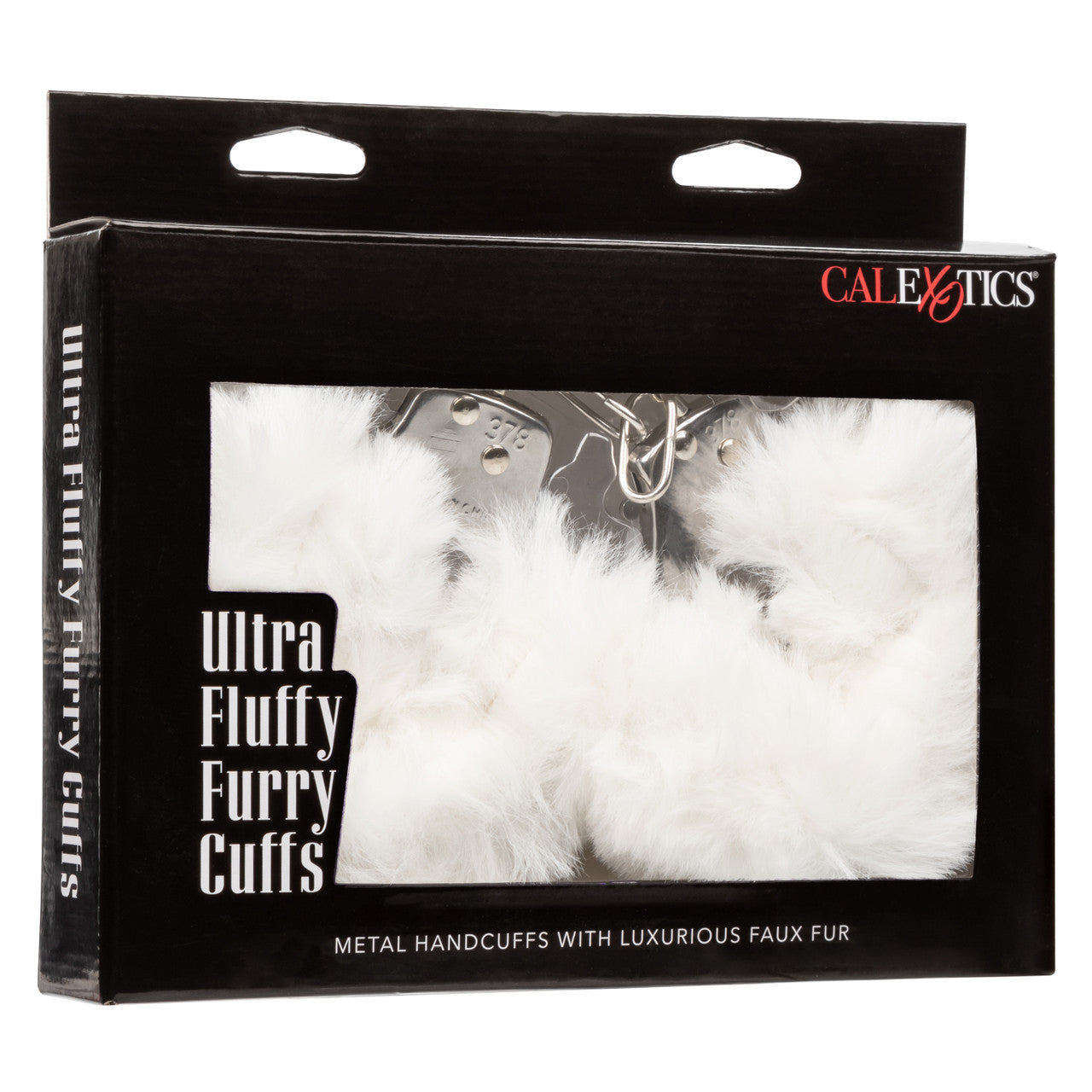 Ultra Fluffy Furry Cuffs White