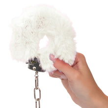 Ultra Fluffy Furry Cuffs White