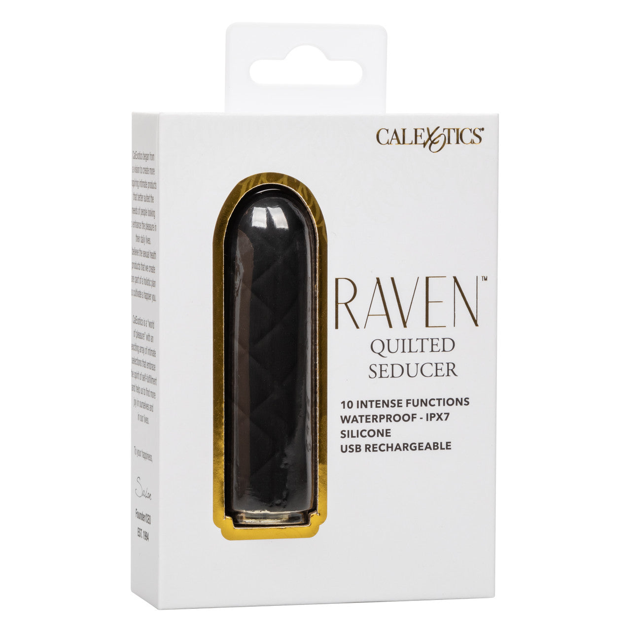 Raven Quilted Seducer