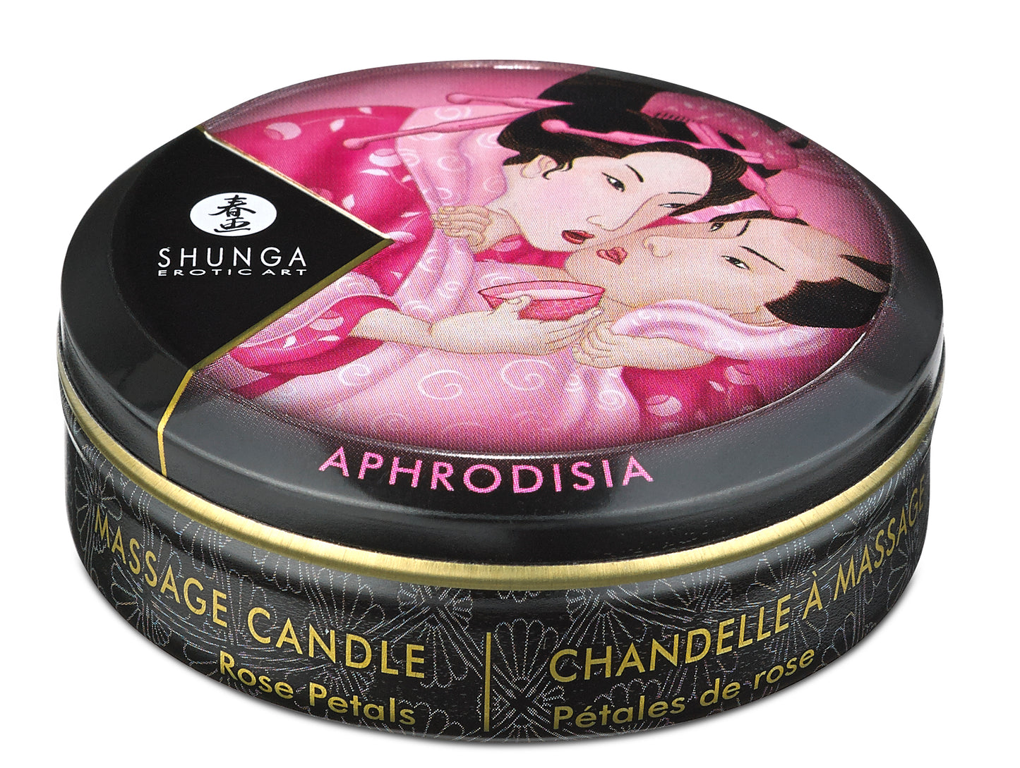 #Shunga Mini #Massage #Candle-#aphrodisia #Rose Petals 1oz
Item #SH4600
Manufacturer#SHUNGA
Manufacturer #4600
UPC#697309046008