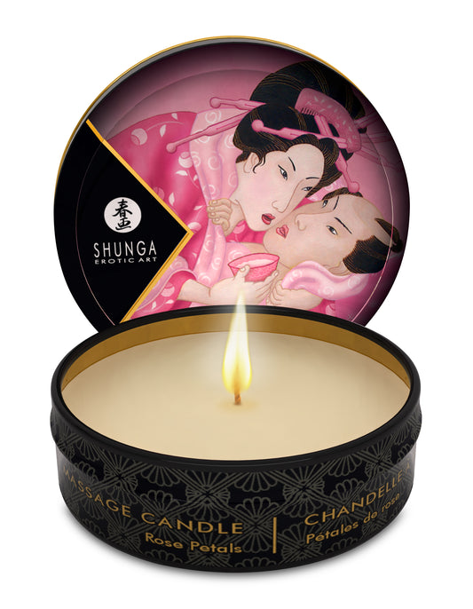 #Shunga Mini #Massage #Candle-#aphrodisia #Rose Petals 1oz
Item #SH4600
Manufacturer#SHUNGA
Manufacturer #4600
UPC#697309046008