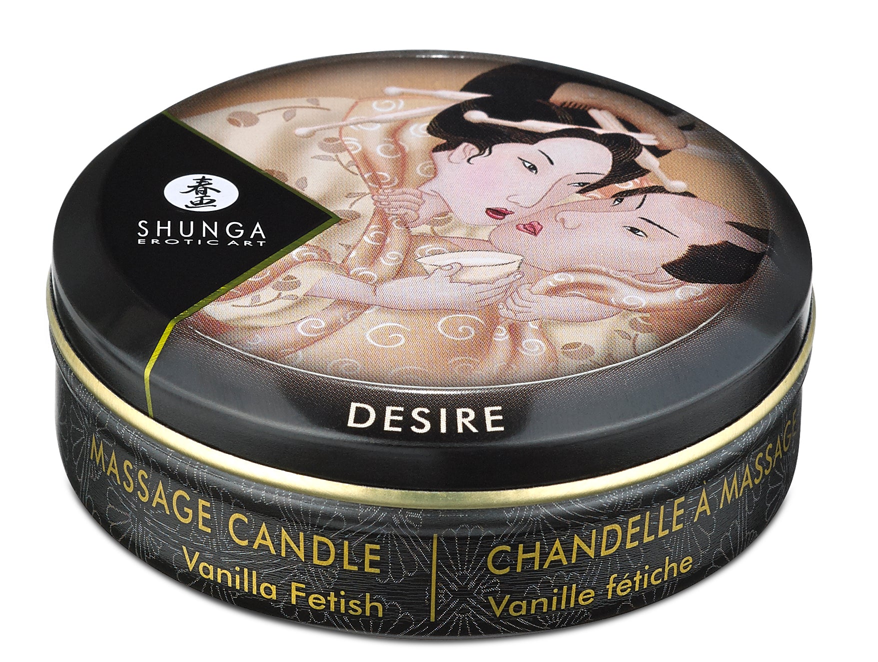 #Shunga Mini #Massage #Candle-#Vanilla Fetish 1oz
Item #SH4601
Manufacturer#SHUNGA
Manufacturer #4601
UPC#697309046015