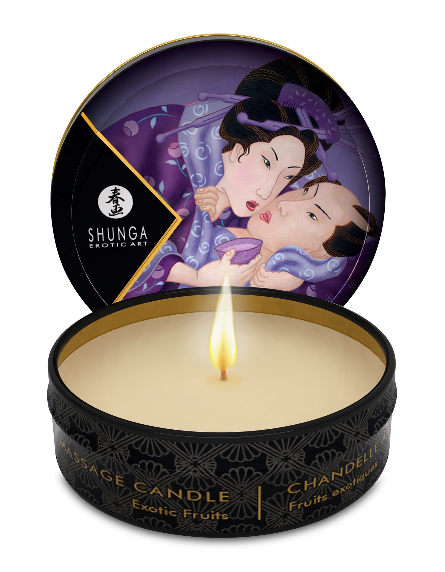 Shunga Mini #Massage #Candle-#Exotic #Fruits 1oz
Item #SH4602
Manufacturer#SHUNGA
Manufacturer #4602
UPC#697309046022