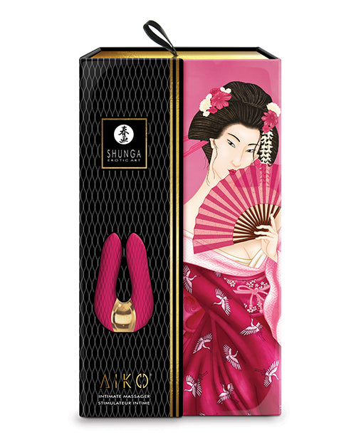 Shunga Aiko Intimate Massager Raspberry