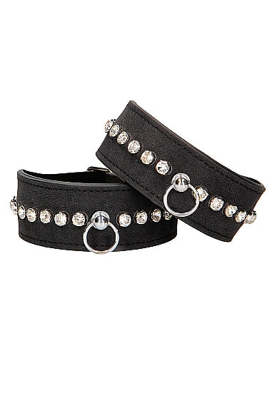 Diamond Studded Wrist Cuffs