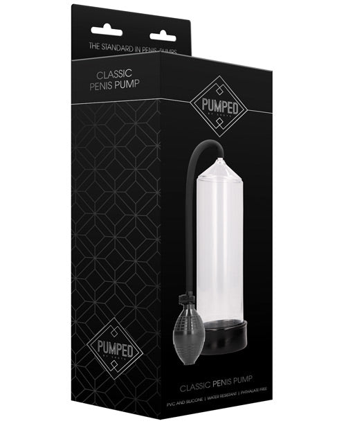 Pumped Classic Penis Pump Transparent