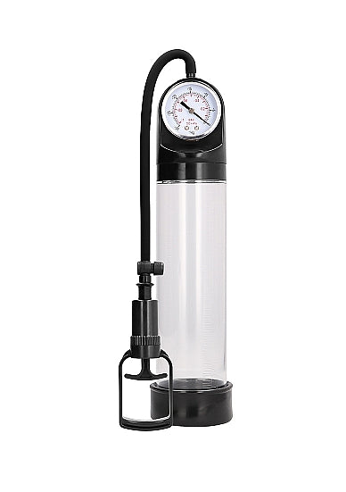 Pumped Comfort Pump W/ Advanced Psi Gauge Transparent