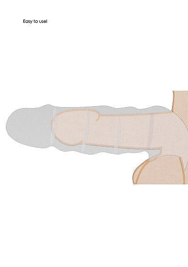 Realrock Penis Sleeve 6in Tan