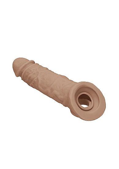 Realrock Penis Sleeve 8in Tan