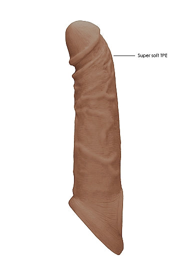 Realrock Penis Sleeve 8in Tan