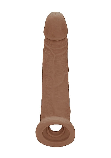 Realrock Penis Sleeve 9in Tan