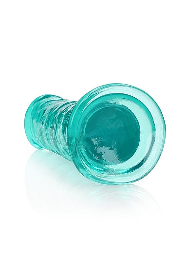 Realrock Straight Realistic 7 In Dildo Turquoise