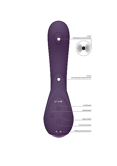 Vive Miki Purple Vibrator