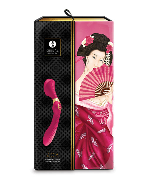 Shunga Zoa Intimate Massager Raspberry