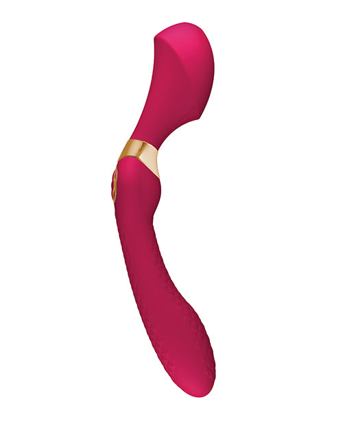 Shunga Zoa Intimate Massager Raspberry