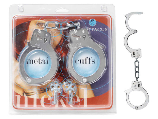 Nickle Single Lock Handcuffs