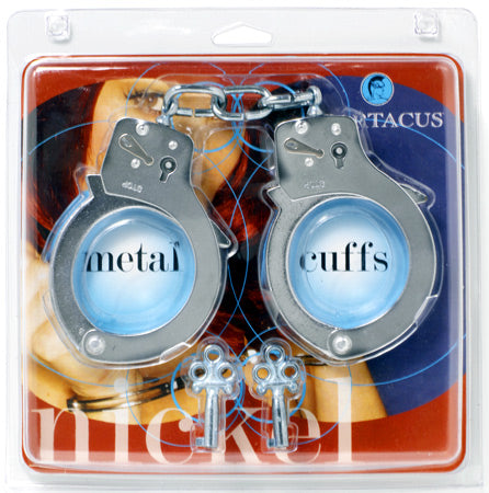 Nickle Single Lock Handcuffs