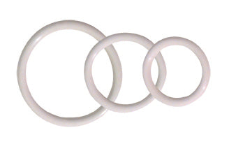 Soft C Ring Set White