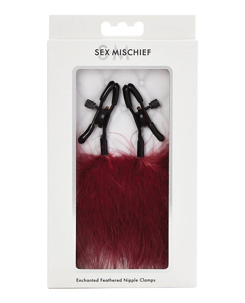 Sex & Mischief Enchanted Feather Nipple Clamps