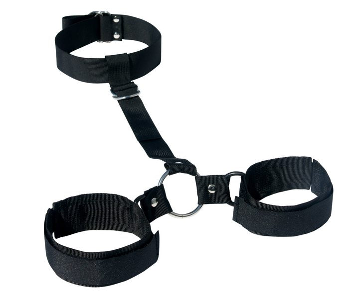 Sex & Mischief Shadow Neck & Wrist Restraint