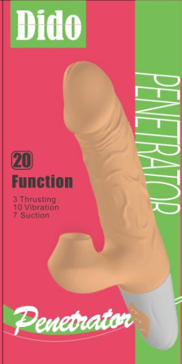 Dido Realistic Thrusting & Pulsating Dildo