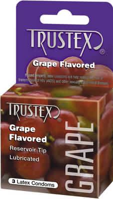 Trustex Condoms-grape