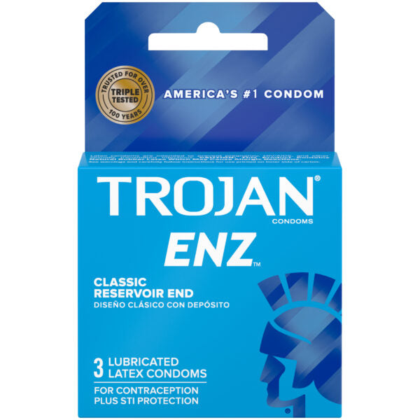 Trojan Enz (lubed) 3pk