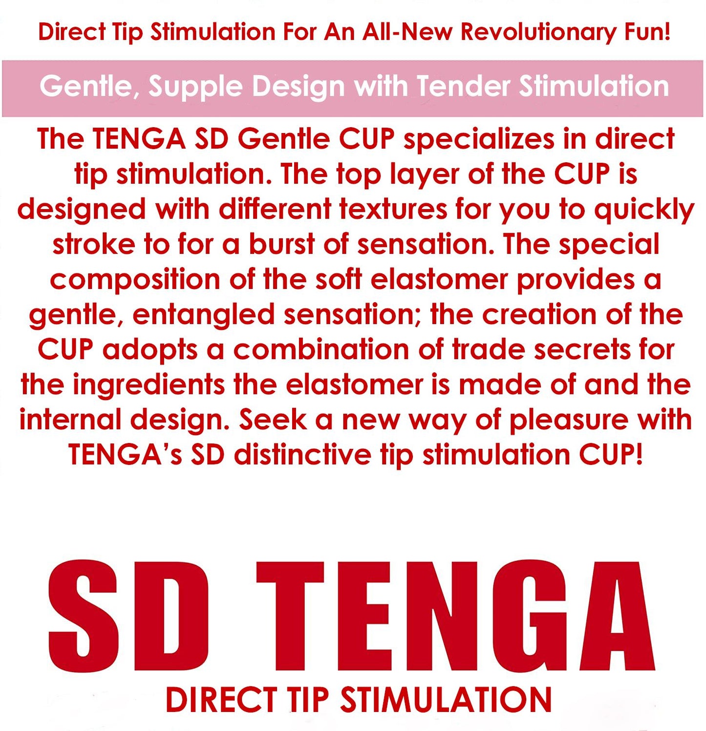 Tenga Sd Original Vacuum Cup Gentle