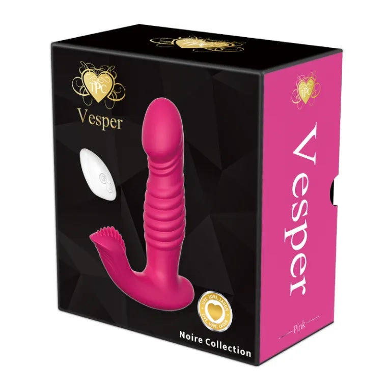 Vesper Multi Function Vibe W/ Remote Pink