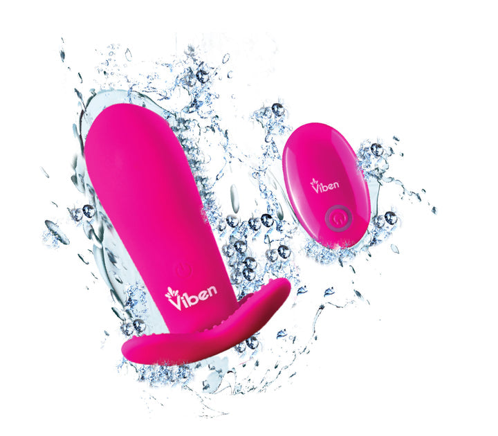 Viben Intrigue Panty Vibe W/ Pleasure Nubs Hot Pink