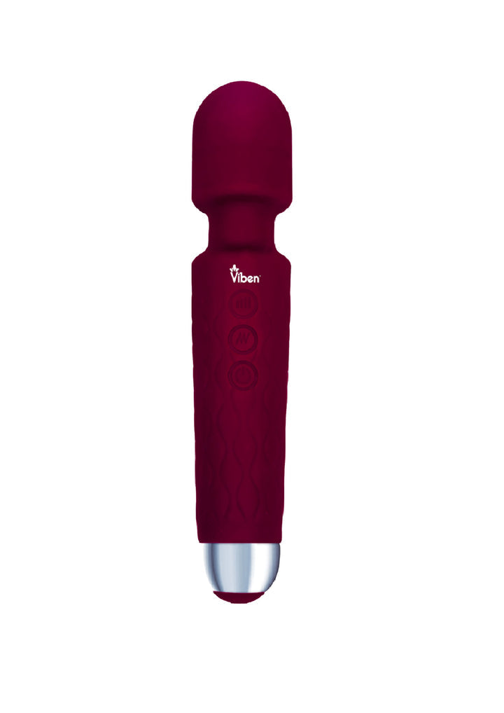 Viben Tempest Intense Wand Massager Ruby