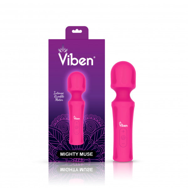 Viben Mighty Muse Hot Pink Powerful Personal Wand