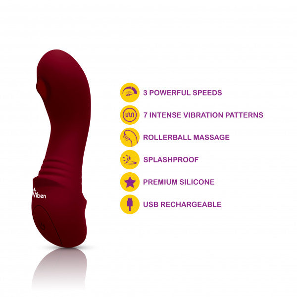 Zaina Ruby Intense Mini G-spot Vibe