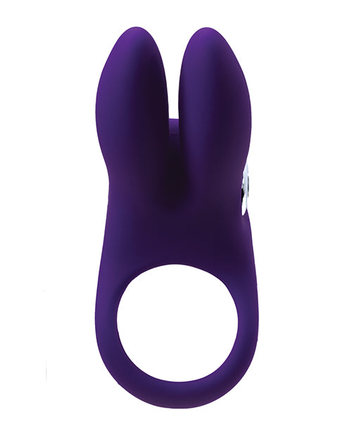 Vedo Sexy Bunny Rechargeable Ring Deep Purple