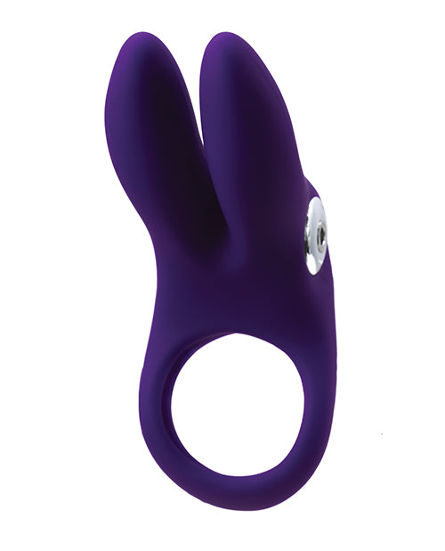 Vedo Sexy Bunny Rechargeable Ring Deep Purple