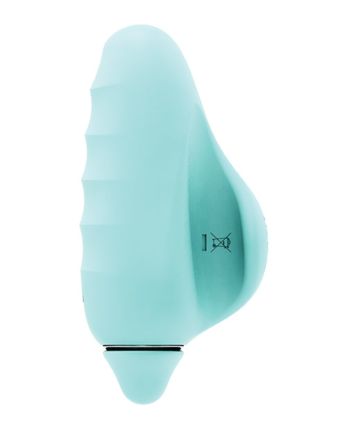 Vedo Vivi Rechargeable Finger Vibe Tease Me Turquoise