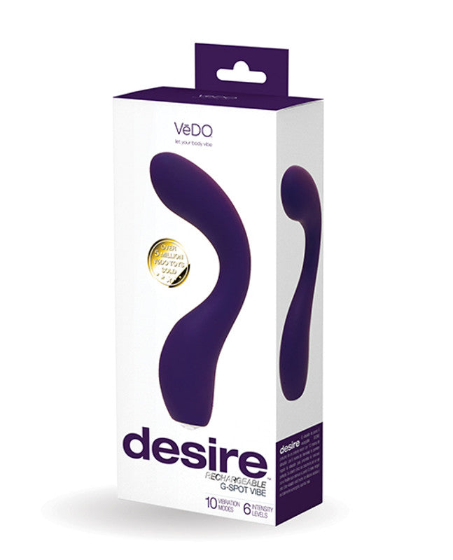 Desire G Spot Vibe Purple