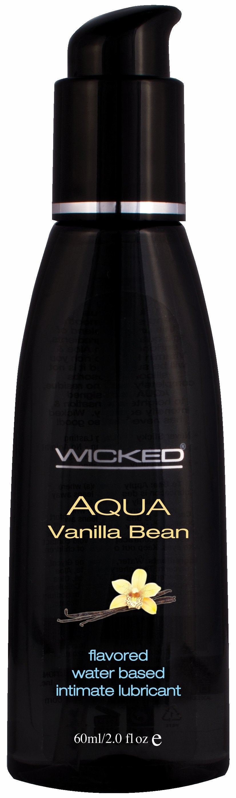 Wicked Aqua Vanilla Bean Lube 2 Oz