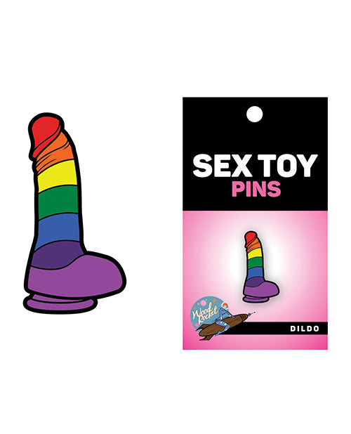 Rainbow Dildo Pin