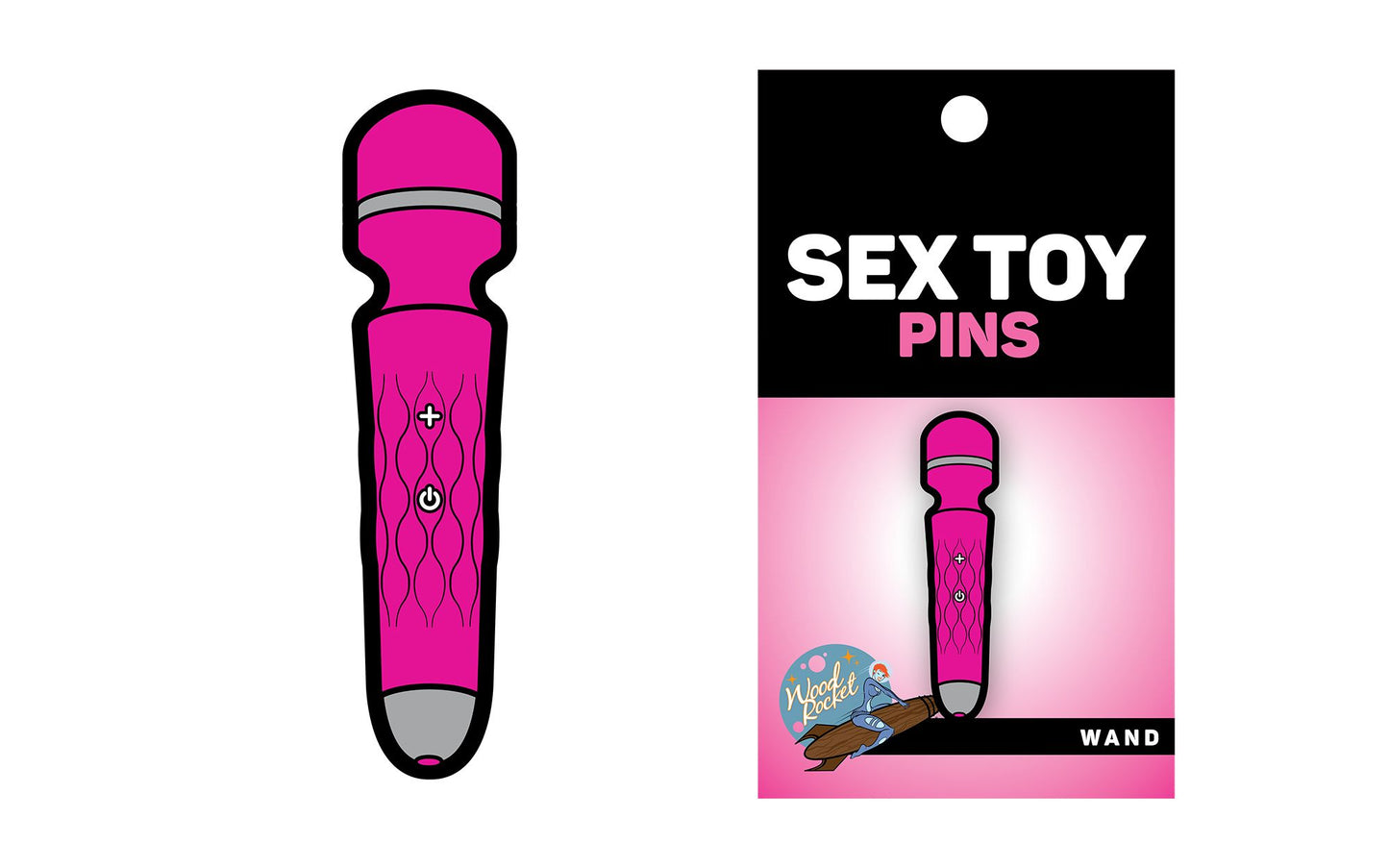 Pink Wand Pin