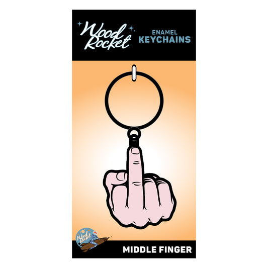 Middle Finger Keychain