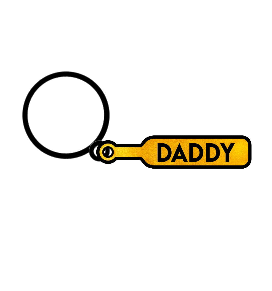 Daddy Paddle Keychain