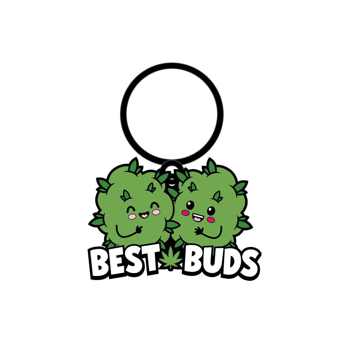 Best Buds Keychain