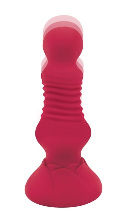 Rosegasm Remote Control Thrusting Rosebud Buttplug