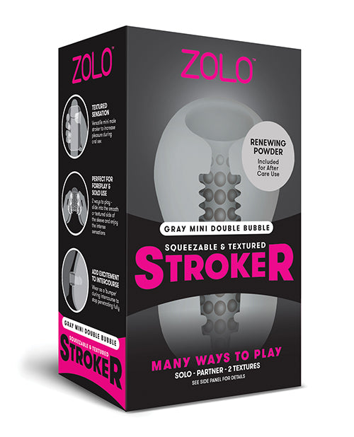 Zolo Mini Stroker Grey