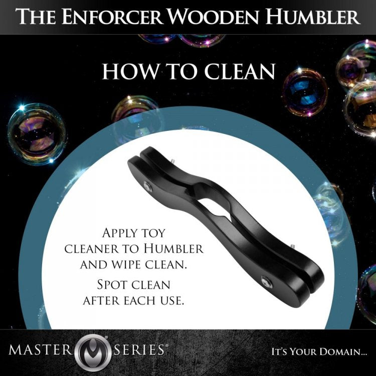 Master Series The Enforcer Black Wooden Humbler