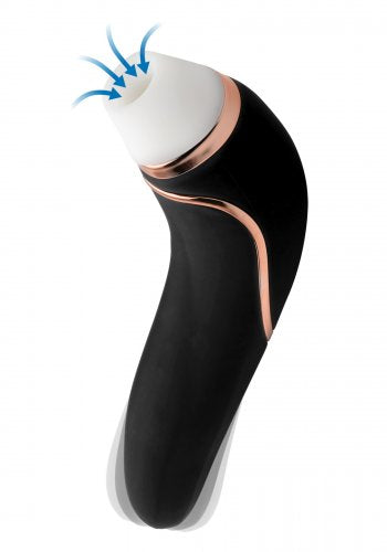 Inmi Shegasm Deluxe 2-in-1 Clitoral Stimulator & Vibrator