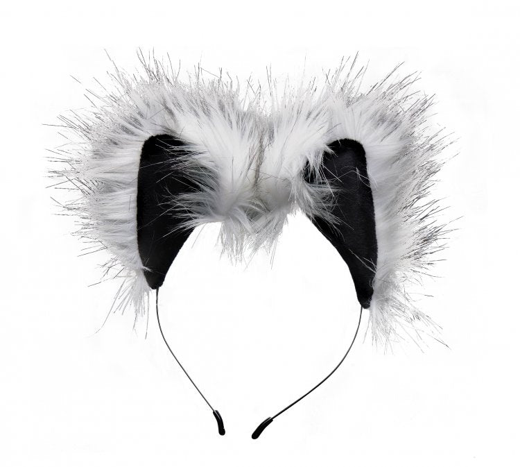 Tailz Grey Wolf Tail & Ears Set